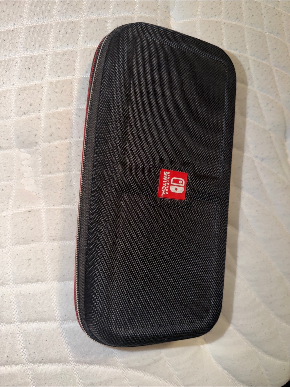 Nintendo Black Carrying Case with Red Trim